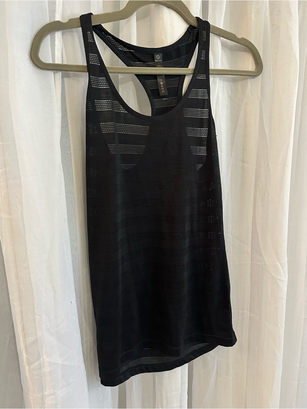 90 Degree by Reflex Black Racerback Tank Top - Lightweight Women's Activewear